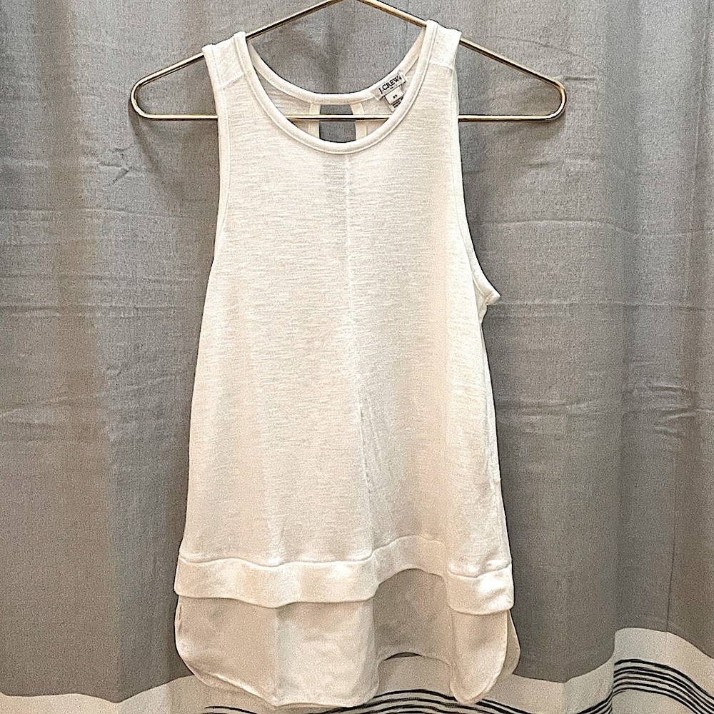 NWOT J. Crew Linen top